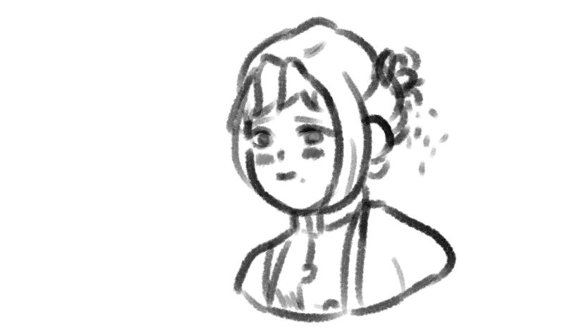 Hana Yoshida blushing